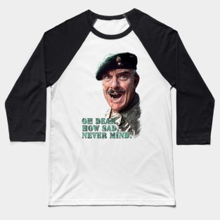 Windsor Davies - It Ain't Half Hot Mom Baseball T-Shirt